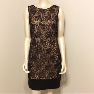 Cache black lace dress